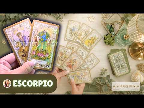 🔥 ESCORPIO 💚 No te dice NADA… pero mira lo que está PASANDO detrás!