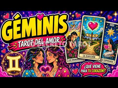 👁️ GÉMINIS 🩷 tiene SENTIMIENTOS, pero su DOLOR esconde algo más FUERTE!
