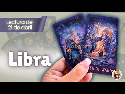 LIBRA 💜 Esto se puede ARREGLAR… pero tienes que verlo 😳  TAROT LIBRA HOY – 21 ABRIL 2026