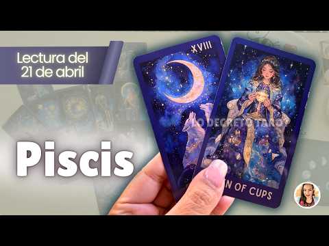 PISCIS 💜 Algo MUY grande está por cambiar tu vida 😳  TAROT PISCIS HOY – 21 ABRIL 2026