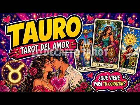 👀 TAURO 🩷 está con ALGUIEN… pero su mente se le ESCAPA hacia ti!