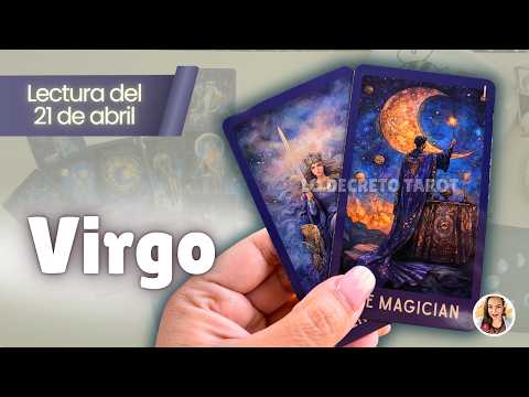VIRGO 💜 Ojo… alguien está tomando DEMASIADO de ti 👀  TAROT VIRGO HOY – 21 ABRIL 2026