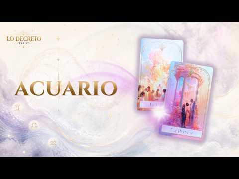 🫢 ACUARIO 💜 VIENE UNA PRUEBA DISFRAZADA DE PASIÓN… Y TÚ DEBES VERLA CLARA