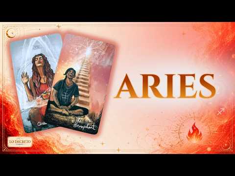 ARIES ❤️ ESTÁ CON ALGUIEN MÁS 😶 PERO SU DECISIÓN FINAL SIGUE TENIENDO TU NOMBRE.