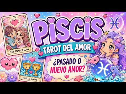 🌊 PISCIS 🩷 | ¿PASADO O NUEVO AMOR? Lo que las cartas revelan para ti ahora 💌✨
