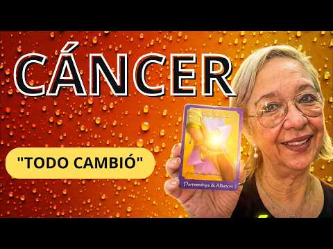 CÁNCER AMOR! NO IMPORTA LO QUE HAYA PASADO! PREPÁRATE PARA ESTO  QUE VIENE con su corazón roto 💔