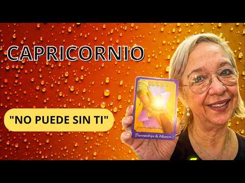 CAPRICORNIO AMOR! Se nota en su semblante que ha sufrido y que no es feliz lejos de ti! Si supieras