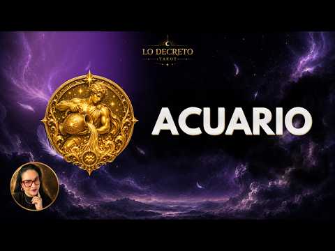 ACUARIO 💜 DAS TODO PARA QUE NO SE VAYA 😔 Y EN EL CAMINO TE ESTÁS PERDIENDO | TAROT AMOR HOY