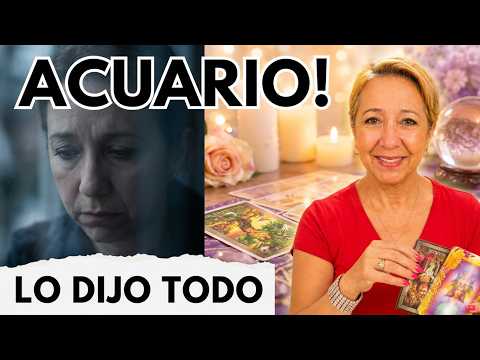 ACUARIO! Sueño con ésto!! POR FIN LO DICE! PERO MIRA EN LO QUE TÚ PONES TU ENERGÍA AHORA!