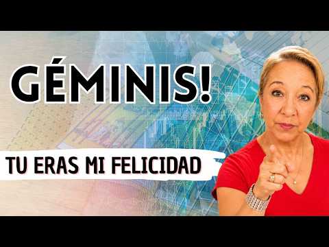 GÉMINIS! WOW! AHORA MIRA LA CLARIDAD QUE TIENE! TU ACTITUD LE DEJARÁ DE ESTA MANERA!