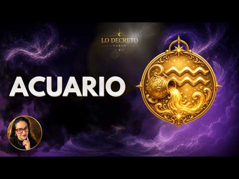 ACUARIO 💜 ¡SE LE DAÑÓ LA JUGADA! TU SILENCIO LE HIZO SENTIR QUE PUEDE PERDERTE | TAROT AMOR HOY