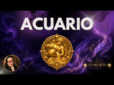 ACUARIO 💜 ¡TANTA NOSTALGIA Y ESA PERSONA YA NO SABE SI PIENSA O HACE MARATÓN! | TAROT AMOR HOY
