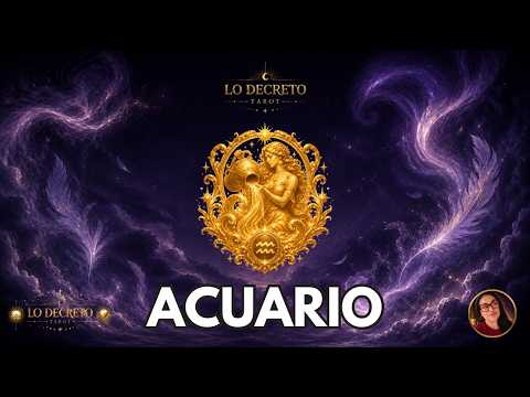 ACUARIO 💜 ¡TE DEJÓ MIRANDO EL TECHO! SE FUE SIN EXPLICAR Y EL DESTINO TE ABRE OTRA | TAROT AMOR HOY