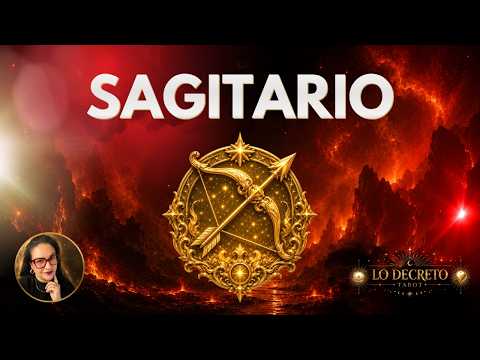 SAGITARIO ❤️ ¡SE PUSO LA CORAZA… Y POR DENTRO TODO LE QUEDA GRANDE! | TAROT AMOR HOY