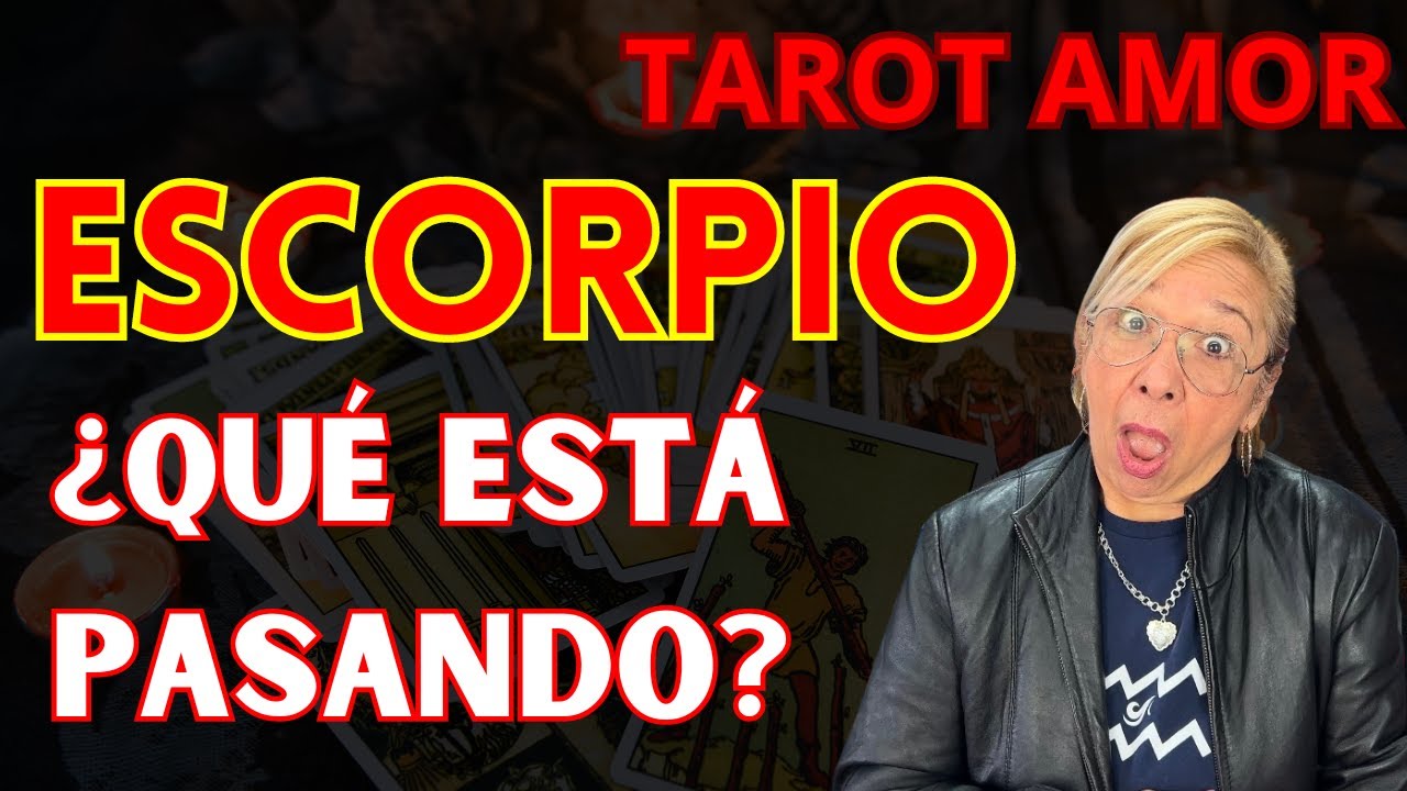 ESCORPIO AMOR! Ha pasado ya tiempo? Siente que ya todo acabó! De Pronto Con unas ganas de buscarte🤔