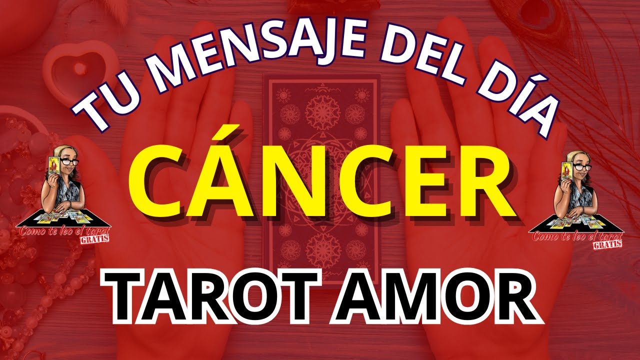 CÁNCER AMOR! Si supieras lo que oculta en su mente...!Será sorprendente! Ni te lo imaginas!